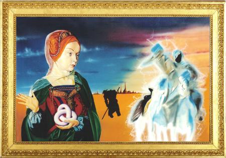 Calima.(peinture sur toile)de l'auteur. herregods eric