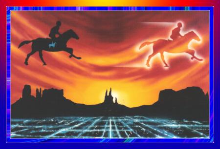 HELL.(ciel).(peinture sur toile)de l'auteur.Herregods Eric
