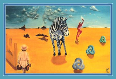 Clair de terre.(peinture sur toile) Eric Herregods
